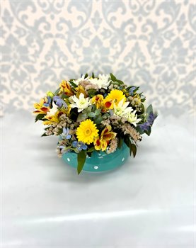 סידור שולחן בכלי מנוקד